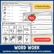 Word work: Missouri symbols match, compound words and clap the syllables.