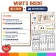 What is inside the Fall Number Match-Ups 0-20 math centers pack.