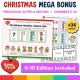 Mega bonus Preschool and Pre-K 0-10 edition included with the Christmas set.