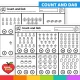 Halloween count and dab dot marker worksheets for numbers 0 to 20.