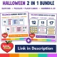 Save more with the Halloween Number Match-Ups 2 in 1 bundle, puzzles plus flash cards.