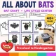All About Bats activities for preschool, Pre-K and kindergarten: bat unit with 40+ pages for Bat Week.