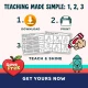 Teaching made simple: download, print and teach with the build a teen number and number bonds pages.