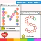 One letter mat, many ways to play: stickers, fingerprints, paint, cotton balls and play dough.