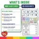 What is inside the St. Patrick's Day Number Match-Up Cards 1-20: flash cards and draw a line worksheets.