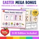 Mega bonus Preschool and Pre-K 0-10 edition included with the Easter set.