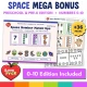 Mega bonus Preschool and Pre-K 0-10 edition included with the Space set.