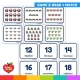 Read and match game pairing Transportation number words with numerals.
