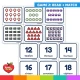 Read and match game pairing Travel number words with numerals.