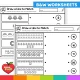 Black and white St. Patrick's Day draw a line to match number worksheets.
