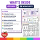 What is inside the Easter Number Match-Ups 0-20 pack.