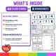 What is inside the Easter Number Match-Up Cards 1-20: 60 flash cards and 8 worksheets.