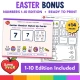 Bonus Easter number cards 1-10 edition included for younger learners.