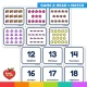 Game 2: read the number word and match it to the Ocean picture card.