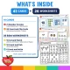 What is inside the Pets Number Match-Ups 0-20 pack.