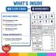 What is inside the Transportation Number Match-Up Cards 1-20: 60 flash cards and 8 worksheets.