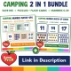 Save more with the Camping Number Match-Ups 2 in 1 bundle, cards plus puzzles.