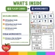 What is inside the Forest Number Match-Up Cards 1-20: 60 flash cards and 8 worksheets.