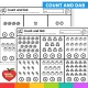 Fairy Tale count and dab dot marker worksheets for numbers 0 to 20.