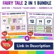 Save more with the Fairy Tale Number Match-Ups 2 in 1 bundle, puzzles plus flash cards.