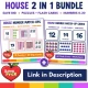 Save more with the House Number Match-Ups 2 in 1 bundle, puzzles plus flash cards.
