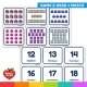 Game 2: read the number word and match it to the House picture card.