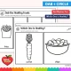 Dab the healthy foods dot marker pages for toddlers.
