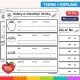 Healthy or unhealthy tell why and healthy lunch worksheets.