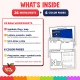 Checklist of everything inside the All About Nevada preschool to kindergarten pack.