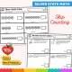 Silver State math: skip counting coins by 5s and 10s and Nevada word problems.