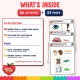 What is inside the toddler five senses busy book: 10 activities and 57 pages.