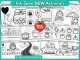 Ink saving black and white activity pages from the toddler curriculum.