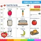 Feed me game cards in three levels.