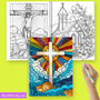 150 Jesus Christ Coloring Pages - Life Stories Art eBookStorify