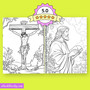 130 Jesus Christ Coloring Pages Vol 2 - Life Stories Art eBookStorify