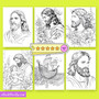 130 Jesus Christ Coloring Pages Vol 2 - Life Stories Art eBookStorify