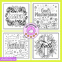 122 Bold Easy Bible Verse Coloring Pages - Prime Pack eBookStorify