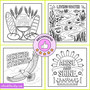 122 Bold Easy Bible Verse Coloring Pages - Prime Pack eBookStorify