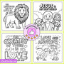 80 Bold Easy Bible Verse Coloring Pages - Prime Pack eBookStorify