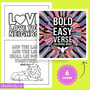 111 Bold Easy Bible Verse Coloring Pages - Prime Pack eBookStorify