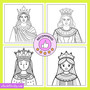 39 Queen Esther Bible Coloring Pages - Prime Pack eBookStorify
