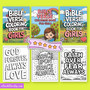86 Bible Verse Coloring Pages Girls - Blessed Faith Art eBookStorify