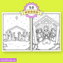 20 Nativity Christmas Coloring Pages - Miracle Art eBookStorify