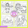 96 Bold Easy Sweet Bible Coloring Pages - Power Pack eBookStorify
