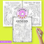 Gênesis Bible Book Journey Coloring - 24 Sacred Stories eBookStorify
