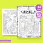 Gênesis Bible Book Journey Coloring - 24 Sacred Stories eBookStorify