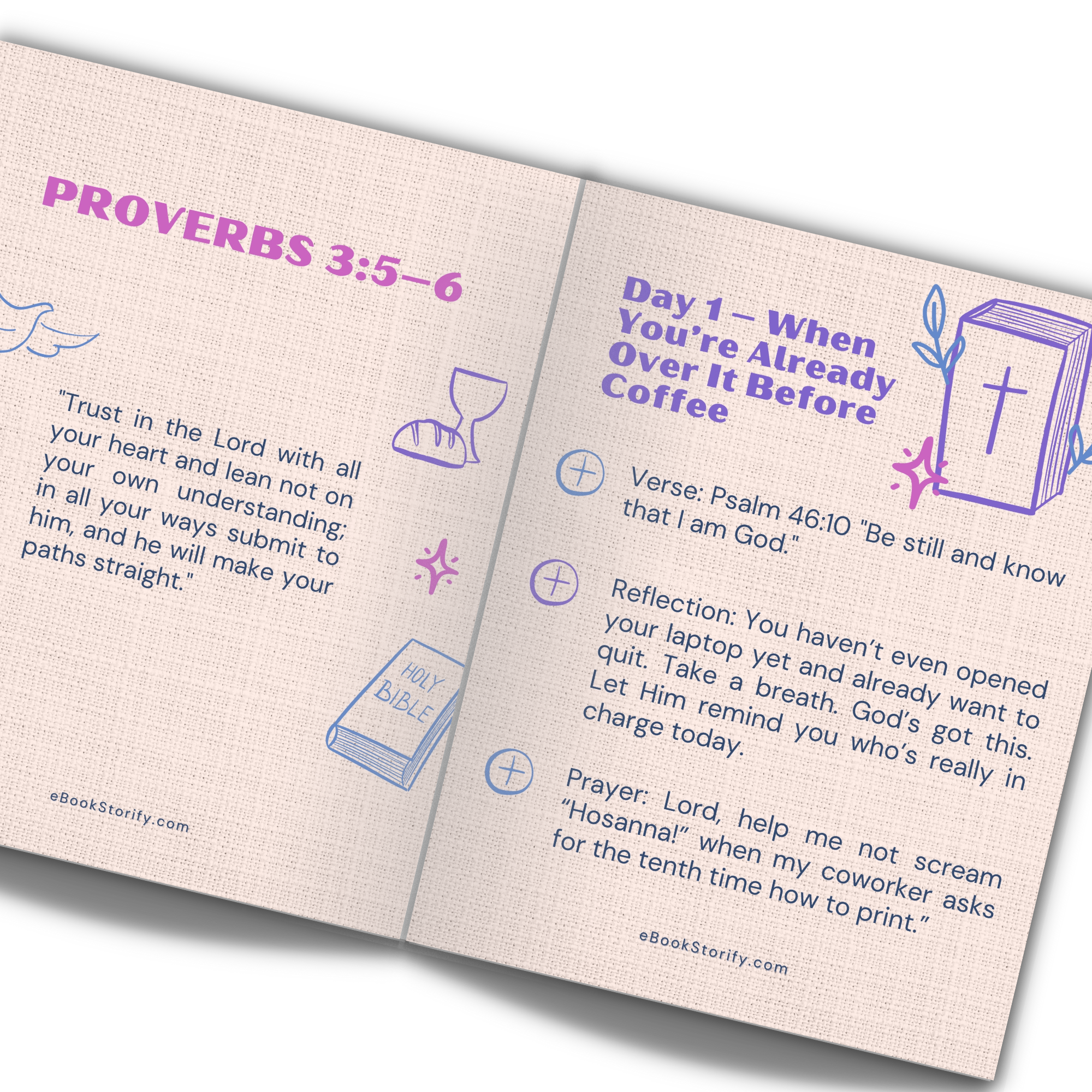 The Open Book Devotional at eBookStorify