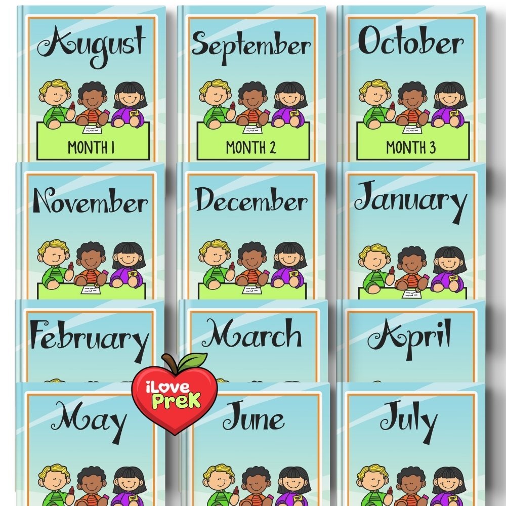 44 weeks of kindergarten curriculum activities by iLovePreK