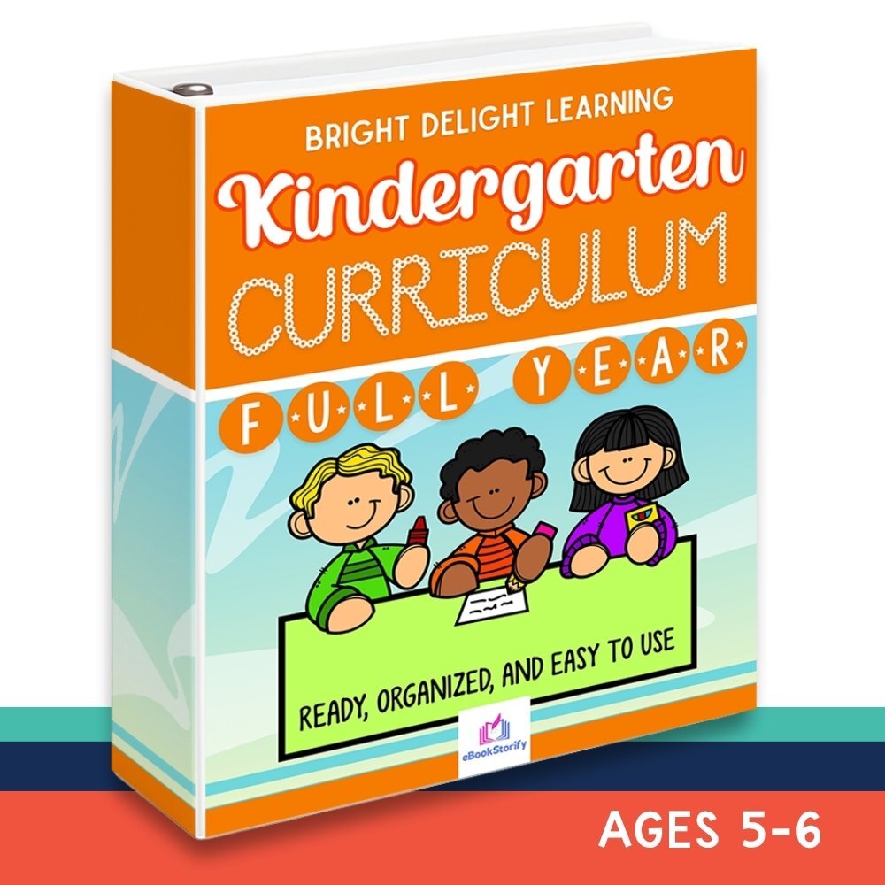 Complete Kindergarten Curriculum binder by iLovePreK