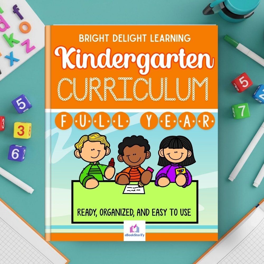 Complete Kindergarten Curriculum overview by iLovePreK